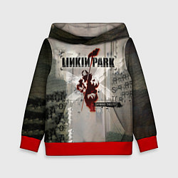 Толстовка-худи детская Hybrid Theory Live Around The World - Linkin Park, цвет: 3D-красный