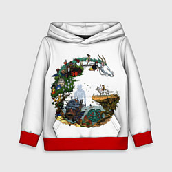 Детская толстовка Миры Хаяо Миядзаки унесенные призраками и другие