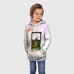 Толстовка-худи детская Led Zeppelin IV - четвёртый студийный альбом, цвет: 3D-меланж — фото 2