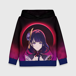 Толстовка-худи детская СЁГУН РАЙДЕН БААЛ, цвет: 3D-синий