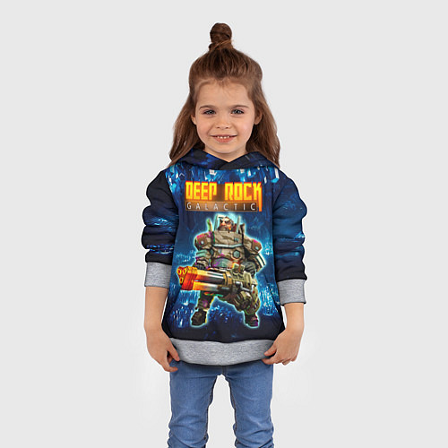 Детская толстовка Deep Rock Galactic Gunner / 3D-Меланж – фото 4
