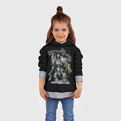 Толстовка-худи детская Ваха 40к Арт, цвет: 3D-меланж — фото 2