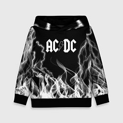 Толстовка-худи детская ACDC Fire, цвет: 3D-черный
