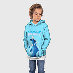 Толстовка-худи детская Frozen Peely Банан, цвет: 3D-белый — фото 2