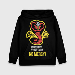 Детская толстовка Cobra Kai - No mercy!