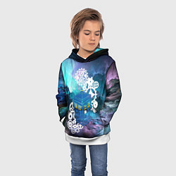 Толстовка-худи детская Доктор Кто Машина Таргис, цвет: 3D-белый — фото 2