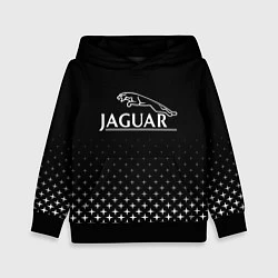 Толстовка-худи детская Jaguar, Ягуар Здезды, цвет: 3D-черный