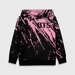 Толстовка-худи детская BTS супер класс, цвет: 3D-черный