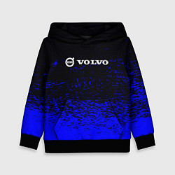 Толстовка-худи детская Volvo - Авто, цвет: 3D-черный
