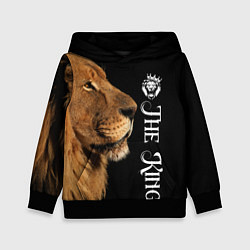 Толстовка-худи детская ЛЕВ КОРОЛЬ LION KING, цвет: 3D-черный