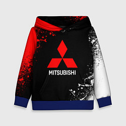 Детская толстовка Mitsubishi брызги красок