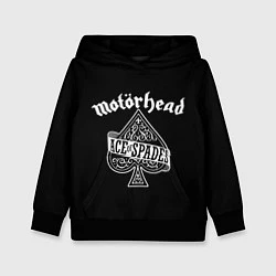 Толстовка-худи детская Motorhead Моторхед, цвет: 3D-черный
