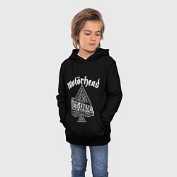Толстовка-худи детская Motorhead Моторхед, цвет: 3D-черный — фото 2