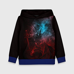 Толстовка-худи детская Погасший рыцарь Elden Ring, цвет: 3D-синий