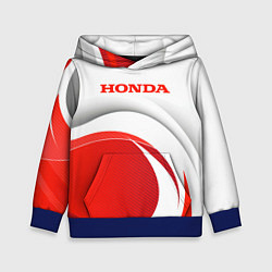 Толстовка-худи детская Хонда HONDA, цвет: 3D-синий