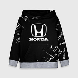 Толстовка-худи детская Honda CR-Z, цвет: 3D-меланж