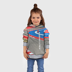 Толстовка-худи детская McLaren Racing Route, цвет: 3D-меланж — фото 2