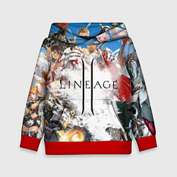 Толстовка-худи детская Hero of Lineage, цвет: 3D-красный