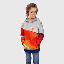Толстовка-худи детская Sevilla спорт, цвет: 3D-синий — фото 2