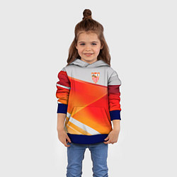 Толстовка-худи детская Sevilla спорт, цвет: 3D-синий — фото 2