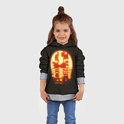 Толстовка-худи детская Саузенд Санни Ван Пис, цвет: 3D-меланж — фото 2