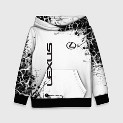 Детская толстовка Lexus texture Трещины