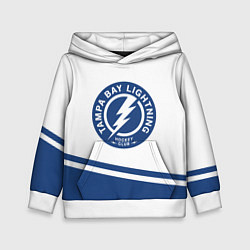 Толстовка-худи детская Tampa Bay Lightning NHL, цвет: 3D-белый