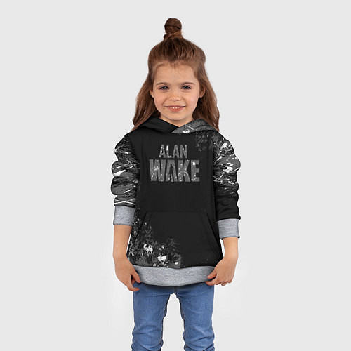Детская толстовка Alan wake алан уэйк / 3D-Меланж – фото 4