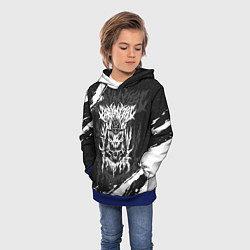 Толстовка-худи детская Babymetal baby metal, цвет: 3D-синий — фото 2