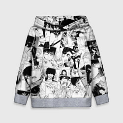 Детская толстовка Синий Экзорцист паттерн