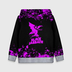 Толстовка-худи детская Black Sabbath metal, цвет: 3D-меланж