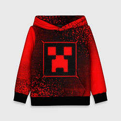 Толстовка-худи детская MINECRAFT Арт 4, цвет: 3D-черный