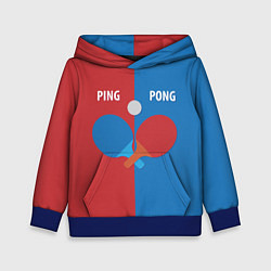 Детская толстовка PING PONG теннис