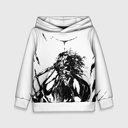 Толстовка-худи детская МАЛЕНИЯ ELDEN RING ЭЛДЕН РИНГ, цвет: 3D-белый