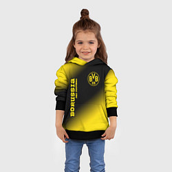 Толстовка-худи детская BORUSSIA Borussia Pro Football, цвет: 3D-черный — фото 2