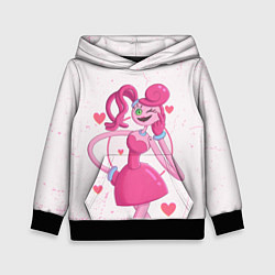 Толстовка-худи детская POPPY PLAYTIME - Mommy long legs - Мамочка длинные, цвет: 3D-черный