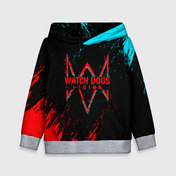 Толстовка-худи детская Watch Dogs 2 watch dogs: legion, цвет: 3D-меланж
