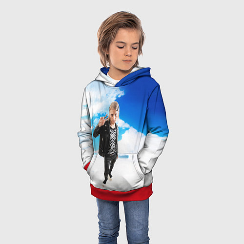 Детская толстовка ПЛАТИНА SOSA MUZIK / 3D-Красный – фото 3