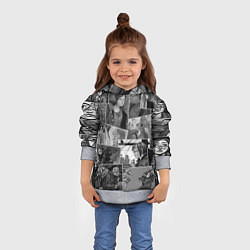 Толстовка-худи детская The last of us comix, цвет: 3D-меланж — фото 2