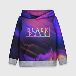 Толстовка-худи детская BLACKPINK COLORS, цвет: 3D-меланж