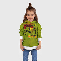 Толстовка-худи детская Chuck - Sum 41, цвет: 3D-белый — фото 2