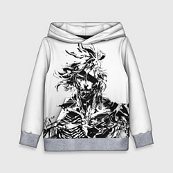 Толстовка-худи детская Metal Gear Rising: Revengeance, цвет: 3D-меланж