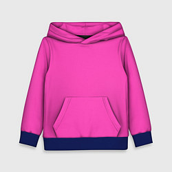 Толстовка-худи детская Яркий розовый из фильма Барби, цвет: 3D-синий