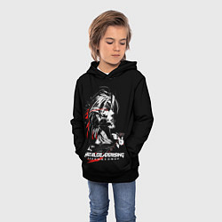 Толстовка-худи детская Metal Gear Rising - game hero, цвет: 3D-черный — фото 2