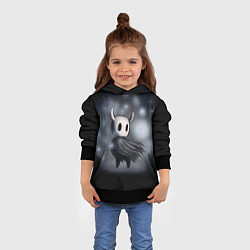 Толстовка-худи детская Hollow Knight ветер, цвет: 3D-черный — фото 2