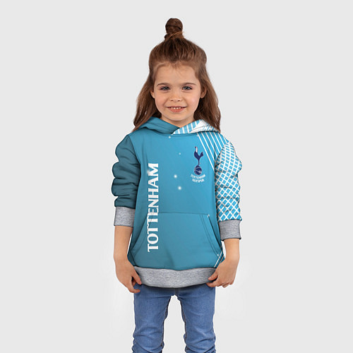 Детская толстовка Тоттенхэм хотспур Абстракция / 3D-Меланж – фото 4