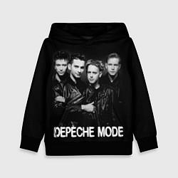 Толстовка-худи детская Depeche Mode - black & white portrait, цвет: 3D-черный