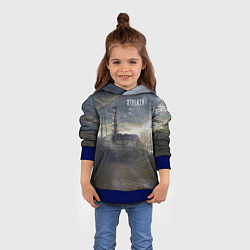 Толстовка-худи детская STALKER Саркофаг, цвет: 3D-синий — фото 2