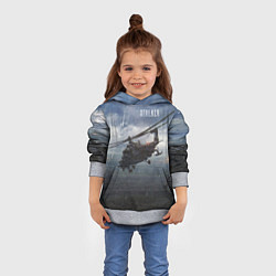 Толстовка-худи детская STALKER Вертолёт Над Зоной, цвет: 3D-меланж — фото 2