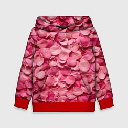 Детская толстовка Лепестки прекрасных роз